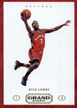 2016-17 Panini Grand Reserve #63 Kyle Lowry Front