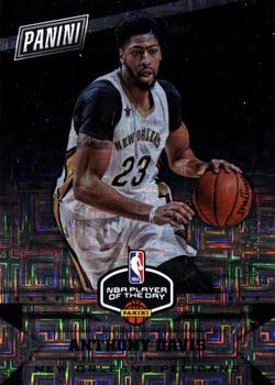 2016-17 Panini NBA Player of the Day - Escher Squares #22 Anthony Davis Front