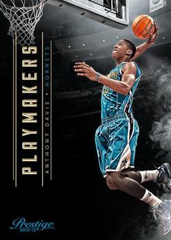 2012-13 Panini Prestige Starting Five - Playmakers #1 Anthony Davis Front