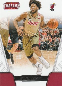 2016-17 Panini Threads #28 Justise Winslow Front