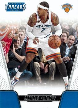 2016-17 Panini Threads #95 Carmelo Anthony Front