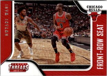 2016-17 Panini Threads - Front-Row Seat #1 Dwyane Wade Front