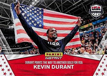 2016-17 Panini Instant NBA - Team USA Red #USA-8 Kevin Durant Front