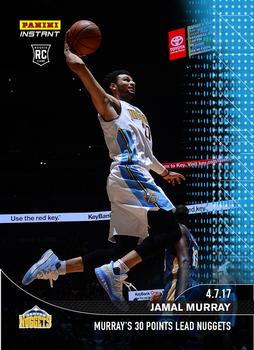 2016-17 Panini Instant NBA - Blue #305 Jamal Murray Front