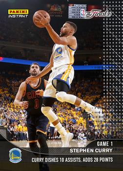 2016-17 Panini Instant NBA - Black #397 Stephen Curry Front
