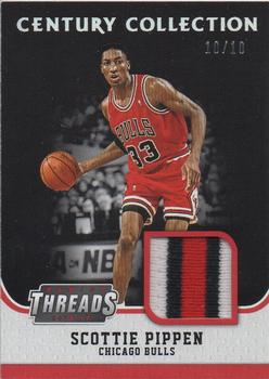 2016-17 Panini Threads - Century Collection Materials Prime #4 Scottie Pippen Front