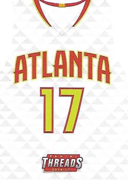 2016-17 Panini Threads - Team Threads Die Cuts #31 Dennis Schroder Front