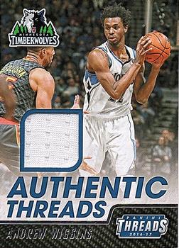 2016-17 Panini Threads - Authentic Threads #22 Andrew Wiggins Front
