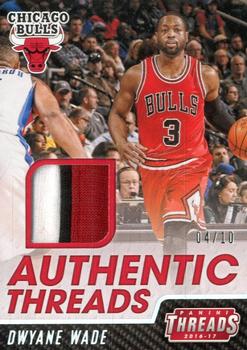 2016-17 Panini Threads - Authentic Threads Prime #7 Dwyane Wade Front