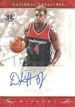 2016-17 Panini National Treasures - Rookie Autographs Gold #208 Danuel House Front