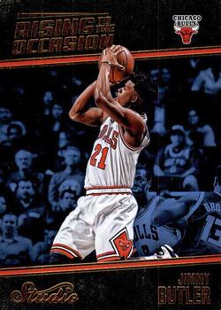 2016-17 Panini Studio - Rising to the Occasion #RO-JB Jimmy Butler Front
