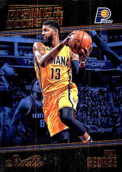 2016-17 Panini Studio - Rising to the Occasion #RO-PG Paul George Front