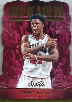 2016-17 Panini Studio - Rock Solid #RS-JB Jimmy Butler Front