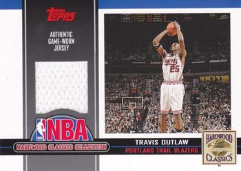 2005-06 Topps - Target Hardwood Classics Collection Jerseys #HC-TO Travis Outlaw Front