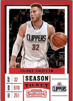 2017 Panini Contenders Draft Picks #4 Blake Griffin Front