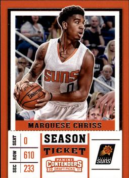 2017 Panini Contenders Draft Picks #39 Marquese Chriss Front