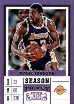 2017 Panini Contenders Draft Picks #37 Magic Johnson Front