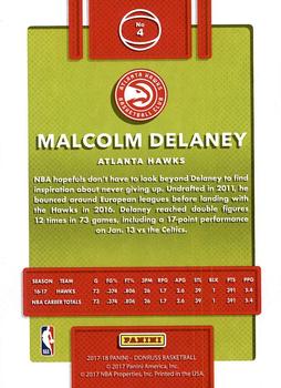 2017-18 Donruss #4 Malcolm Delaney Back