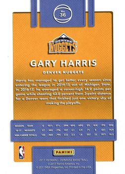 2017-18 Donruss #36 Gary Harris Back