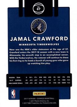 2017-18 Donruss #87 Jamal Crawford Back