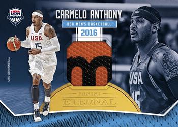 2016-17 Panini Eternal - Blue #PE-CA1 Carmelo Anthony Front