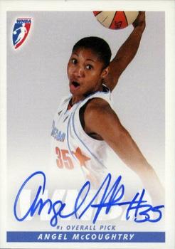 2009 Rittenhouse WNBA Series 2 - Autographs #NNO Angel McCoughtry Front