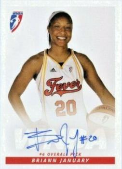 2009 Rittenhouse WNBA Series 3 - Autographs #NNO Briann January Front