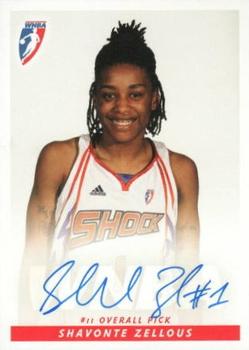 2009 Rittenhouse WNBA Series 3 - Autographs #NNO Shavonte Zellous Front