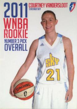 2011 Rittenhouse WNBA - Rookies #R3 Courtney Vandersloot Front