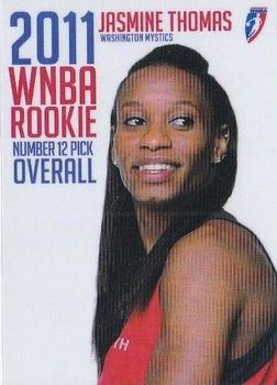 2011 Rittenhouse WNBA - Rookies #R11 Jasmine Thomas Front