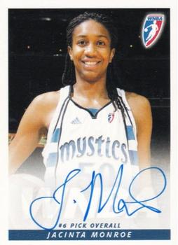 2011 Rittenhouse WNBA - Autographs #NNO Jacinta Monroe Front