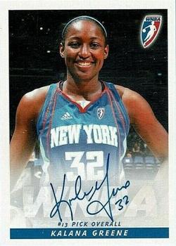 2011 Rittenhouse WNBA - Autographs #NNO Kalana Greene Front