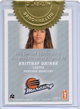 2013 Rittenhouse WNBA - Autographs #NNO Brittney Griner Back