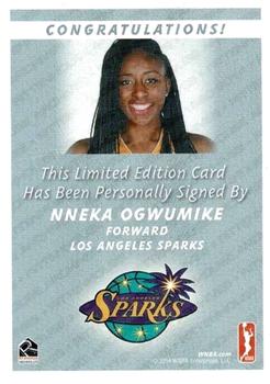 2014 Rittenhouse WNBA - Autographs #NNO Nneka Ogwumike Back