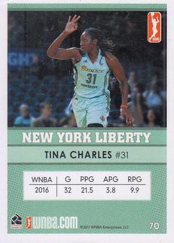 2017 Rittenhouse WNBA #70 Tina Charles Back