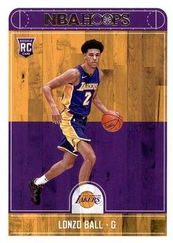 2017-18 Hoops #252 Lonzo Ball Front