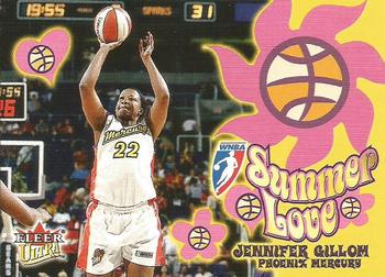 2002 Ultra WNBA - Summer Love Promos #NNO Jennifer Gillom Front
