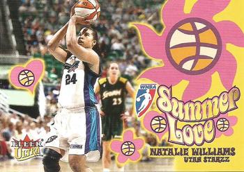 2002 Ultra WNBA - Summer Love Promos #NNO Natalie Williams Front