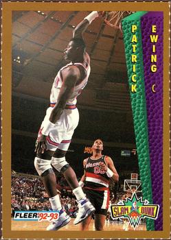 1992-93 Fleer Slam Dunk #NNO Patrick Ewing Front