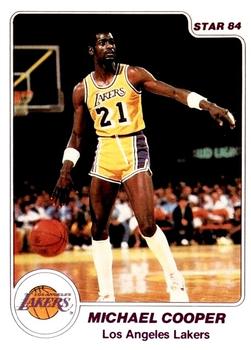 1984-85 Star Arena Los Angeles Lakers #2 Michael Cooper Front