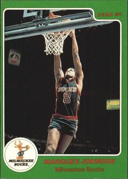 1984-85 Star Arena Milwaukee Bucks #5 Marques Johnson Front