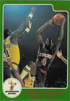 1984-85 Star Arena Milwaukee Bucks #8 Sidney Moncrief Front