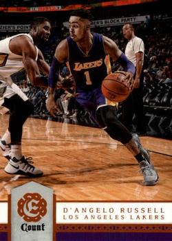 2016-17 Panini Excalibur - Count #82 D'Angelo Russell Front