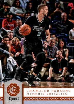 2016-17 Panini Excalibur - Count #89 Chandler Parsons Front