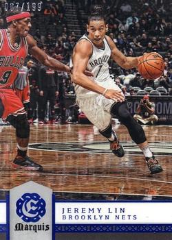 2016-17 Panini Excalibur - Marquis #14 Jeremy Lin Front