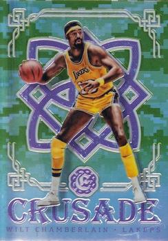 2016-17 Panini Excalibur - Crusade Camo #81 Wilt Chamberlain Front