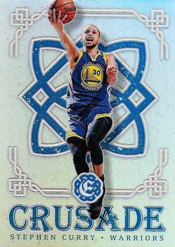 2016-17 Panini Excalibur - Crusade Silver #2 Stephen Curry Front