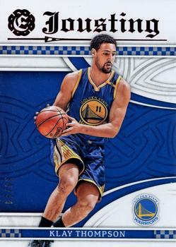 2016-17 Panini Excalibur - Jousting Red #9 Klay Thompson Front