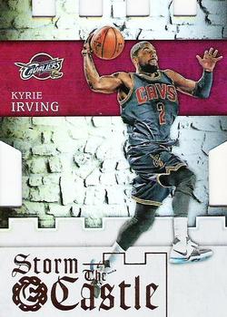 2016-17 Panini Excalibur - Storm the Castle #4 Kyrie Irving Front