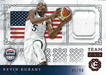 2016-17 Panini Excalibur - Team USA #6 Kevin Durant Front